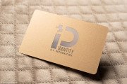 Clear Plastic Business Card Design 4