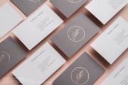 Grey Business Card Design 12