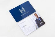 White Plastic Business Card Design 8