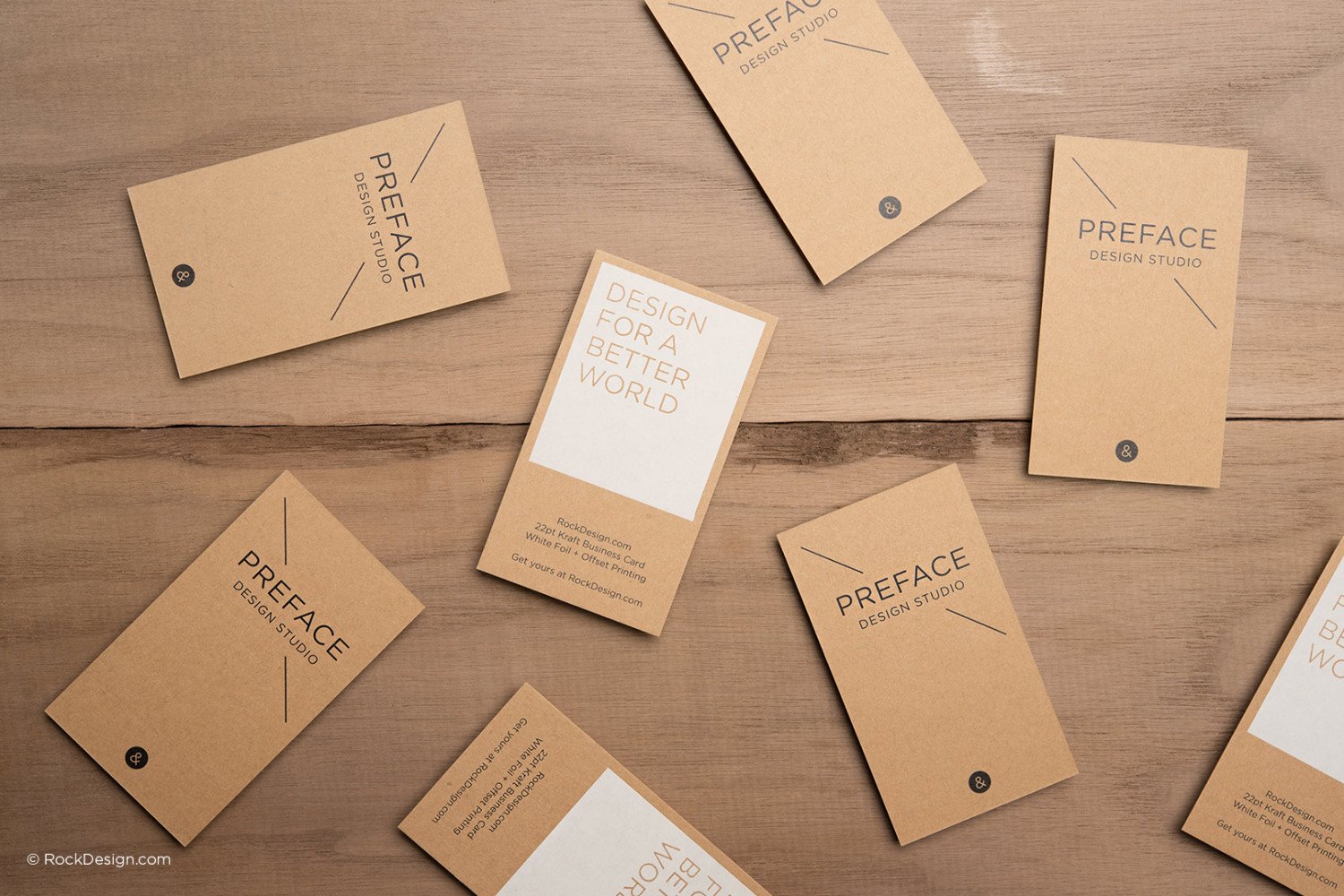 Brown Kraft Business Cards