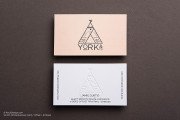 Smooth White Business Card Design 14