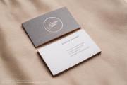 Grey Business Card Design 11