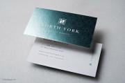 Cold Foil Stamp business cards 2