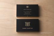 Hard Suede Business Card Design 6