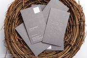 Grey Business Card Design 14