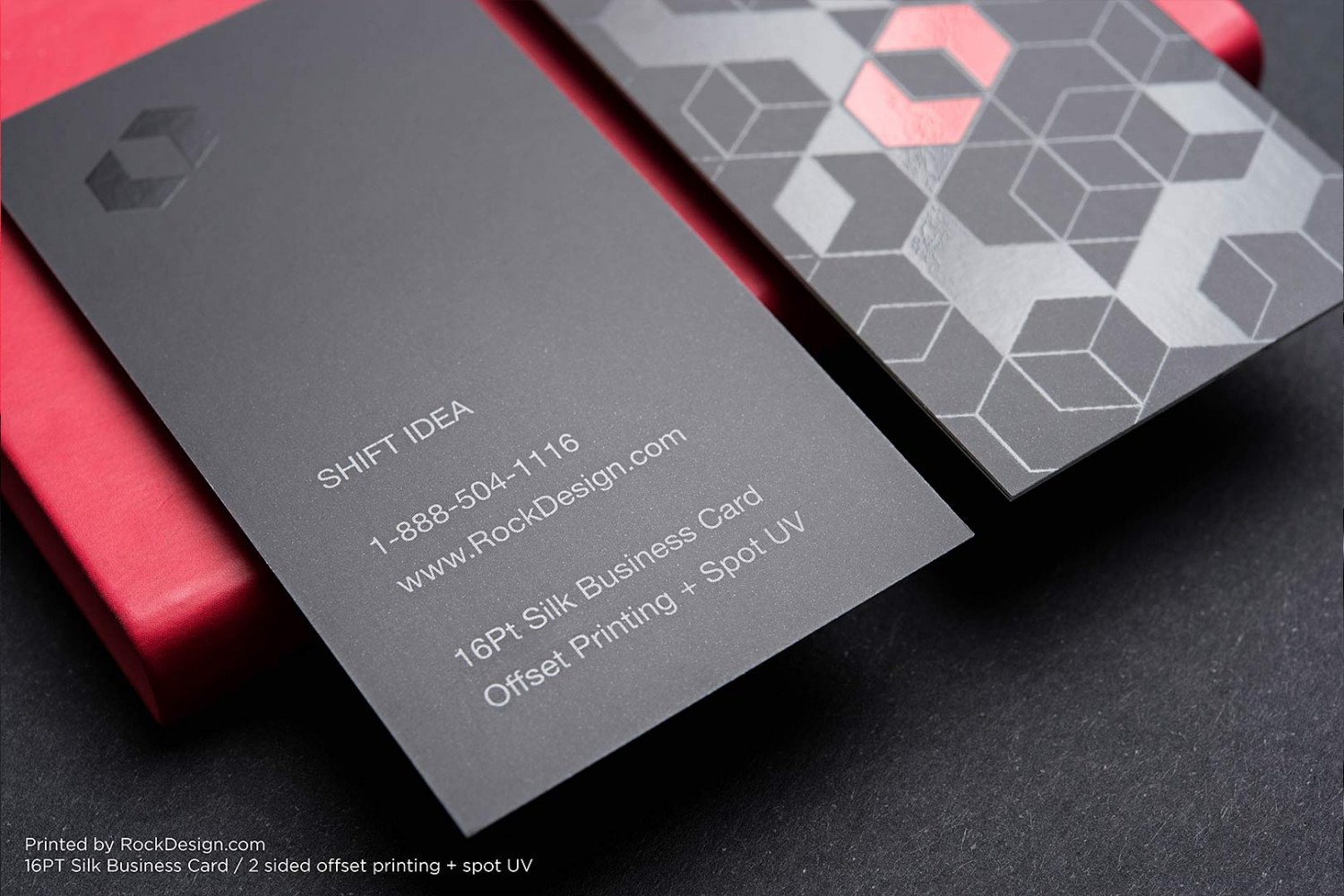 2 Sided Spot UV Business Cards