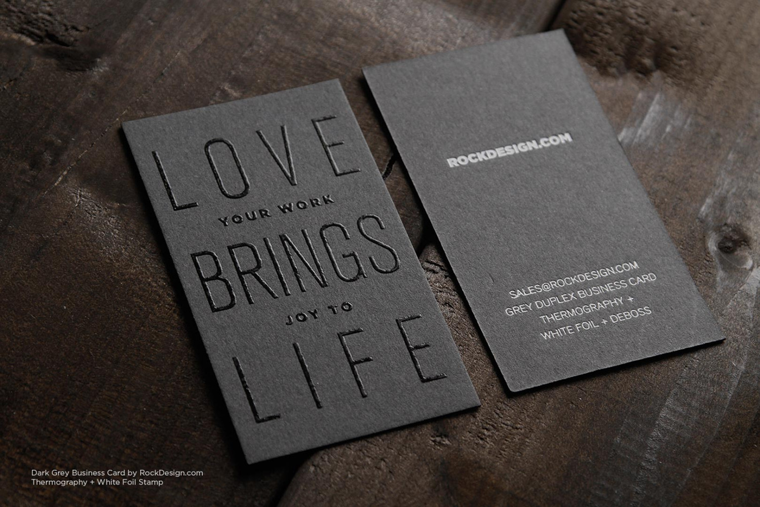 Business On Gray Gray Business Cards