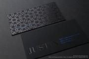 Soft Suede Business Card Design 11