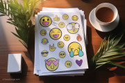 Matte-Gloss-calendered-vinyl-stickers-label-sign-decal-yellow-red-blue-orange-pink-purple-white-black-ink-sticker-sheet-bundle-package-set-rockdesign-image-01