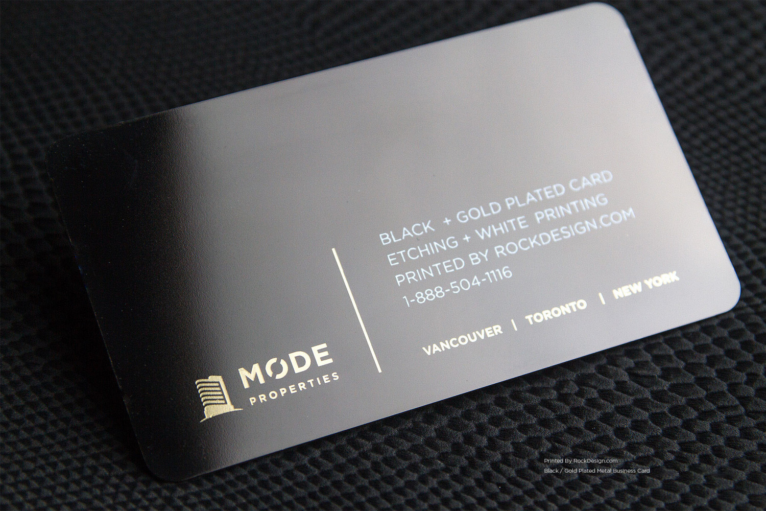 Premium Metal Business Cards Premium Metal Business Cards Design 6