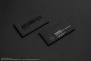 Black Business Cards Design 7