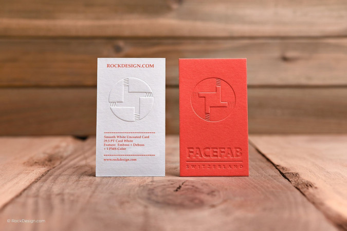 Smooth Uncoated Business Cards