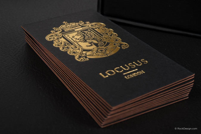 luxury business card