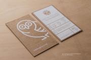 Brown Kraft Business Cards 1