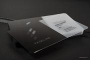 Frost PVC Plastic Business Card 1