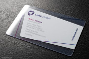 Clear Plastic Business Card Design 8