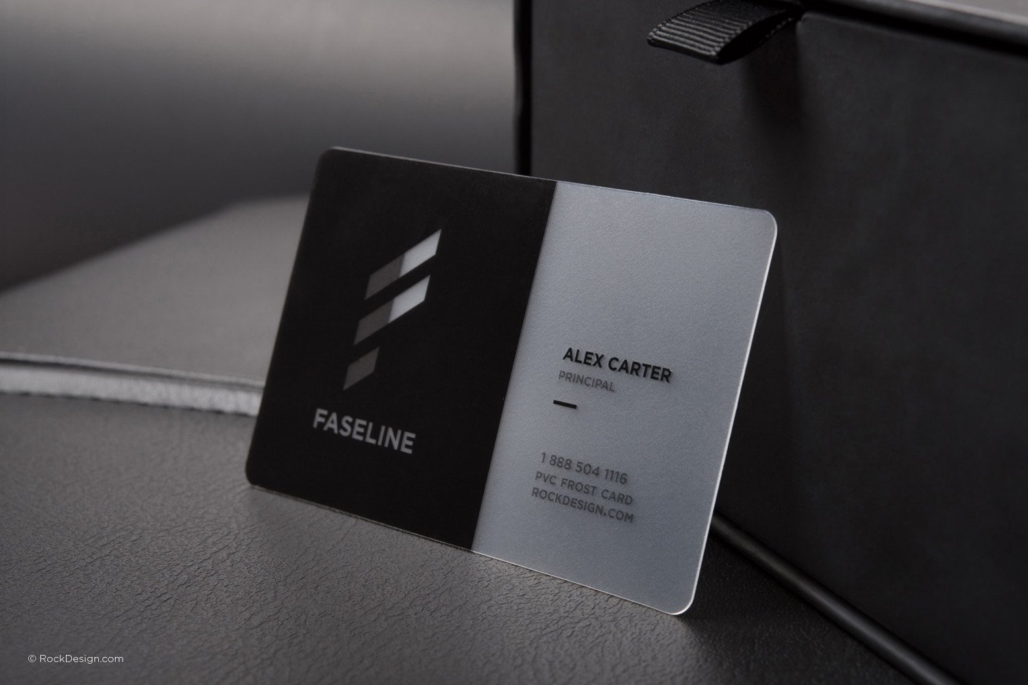 Frost PVC Business Cards