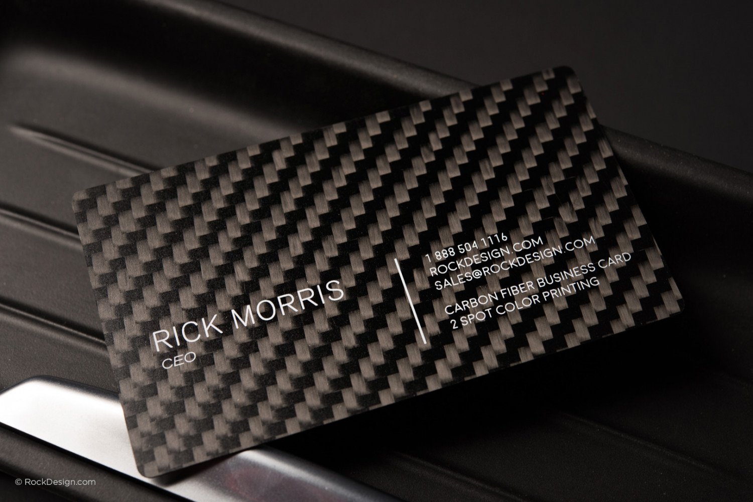 Carbon Fiber Business Cards / Carbon Fiber Business Cards | RockDesign Luxury Business ... / Carbon fiber card provides you the best prestigious which cannot be found anywhere else.