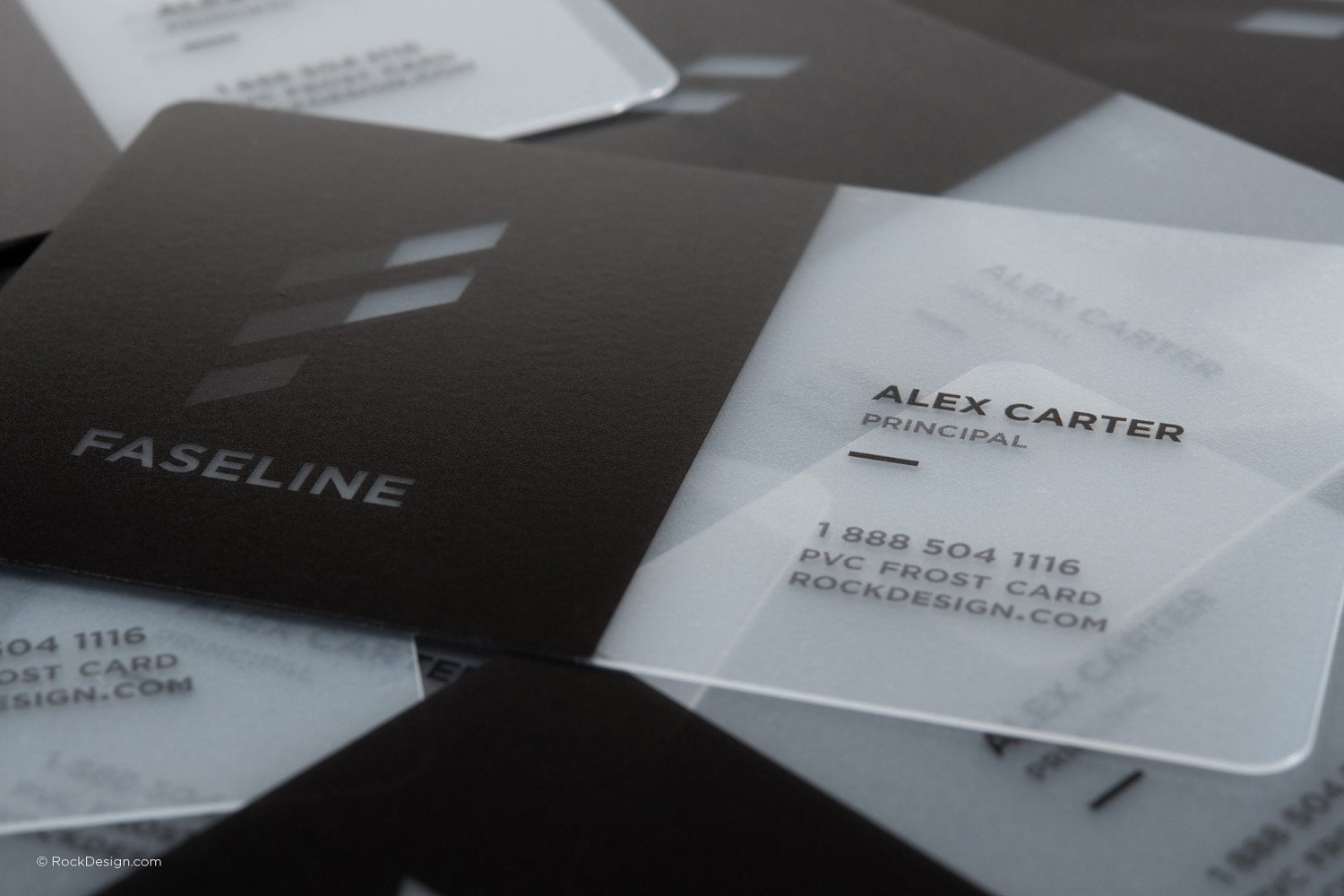 Frost PVC Business Cards