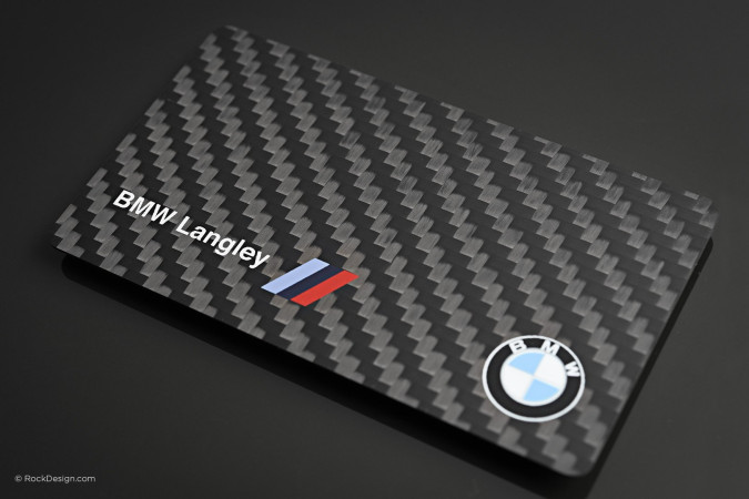 Carbon Fiber Business Cards