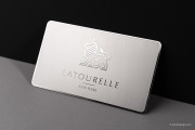 Stainless Steel Metal Business Card 5