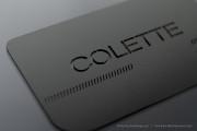 Black Metal Business Card Design 1