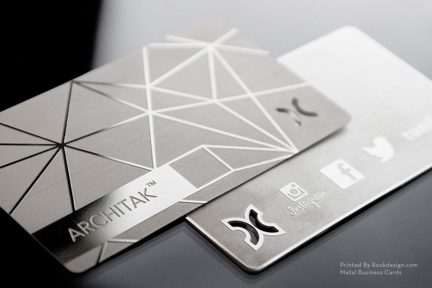 Stainless Steel Business Cards