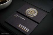 Black Business Cards Design 6