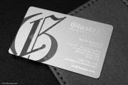 Clear Plastic Business Card Design 10