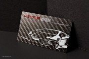 carbon fiber business card design 7