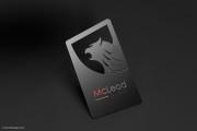 Black Metal Business Card Design 13