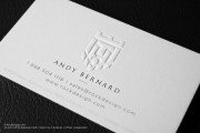 Smooth White Business Card Design 13