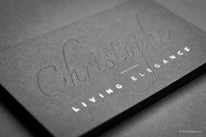 Gray Business Cards