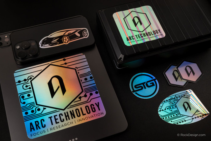 Holographic Stickers