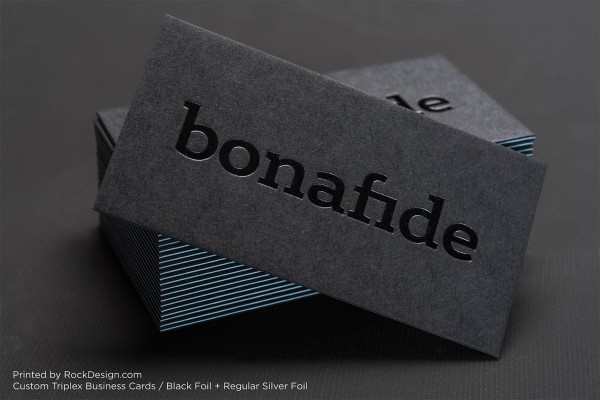 Laser Engraved White Metal Business Cards