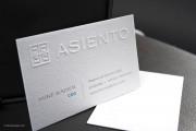 Emboss and printed textured white template 5