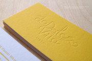 Creative Letterpress Business Card Design 3