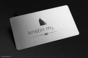 Mirror etching metal business card 9