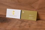 Gold foil texture luxury card 3