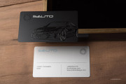 auto related metal cards - 1