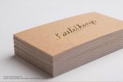 Gold Stamping Business Card Design 1-3