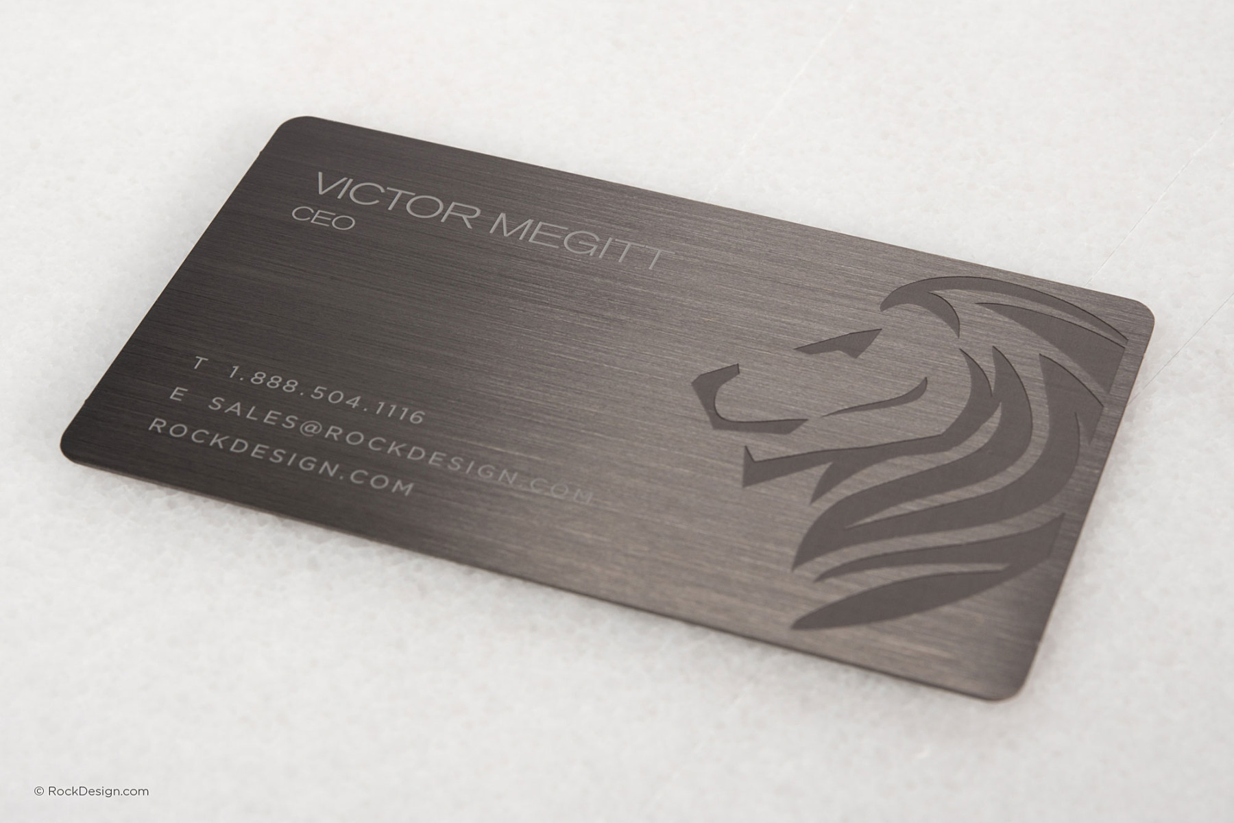 Metal Business Cards — Signco Designs