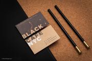 Black and white creative kraft business card 2