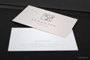 Classy embossed silver foil template 5