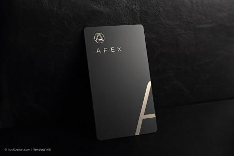 vertical business cards template