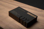 UX business cards template - UX 6