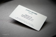 boldly printed white metal business cards 03