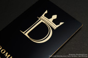 Luxury VIP Member Gold Metal Card Design 4