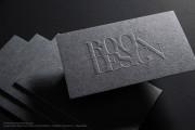 Embossing Name Card Template 1-3