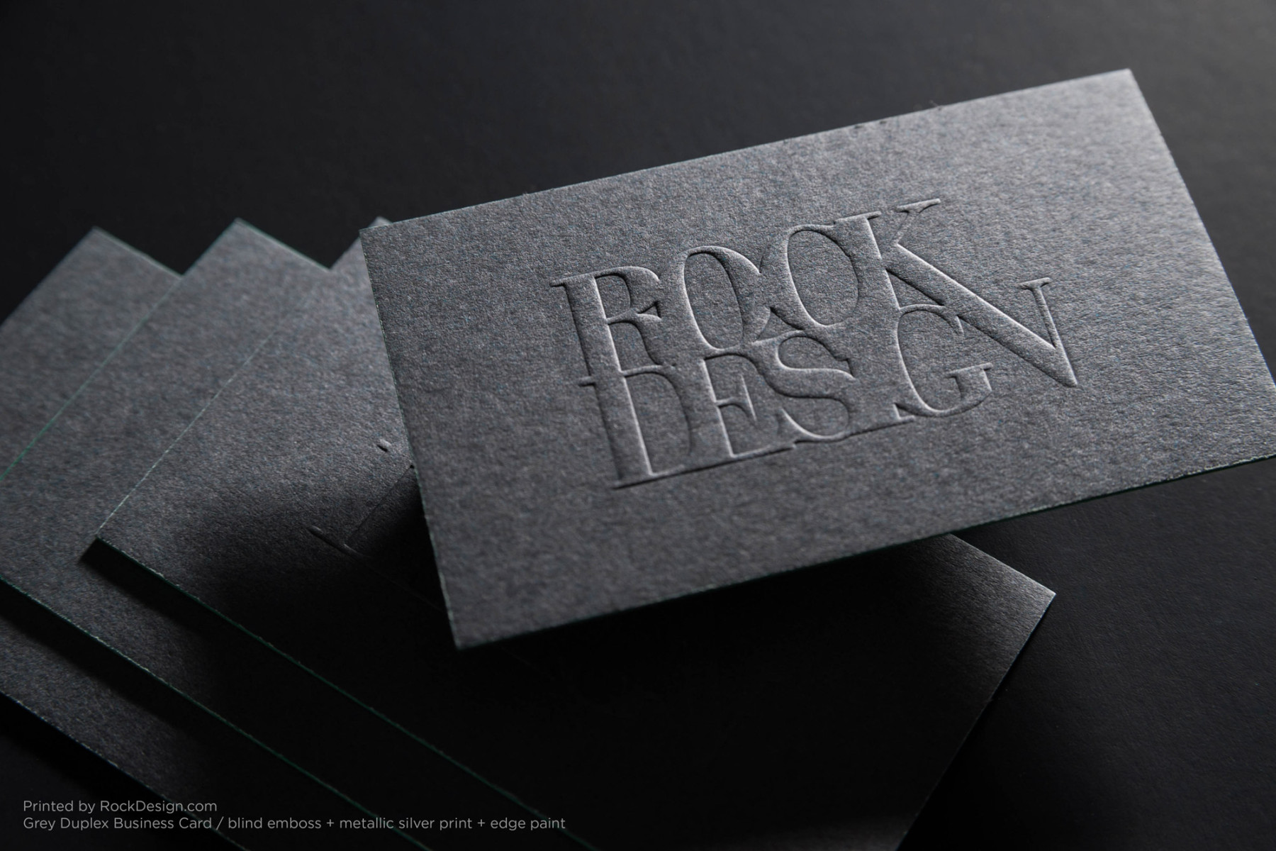 Print embossed business cards ONLINE TODAY